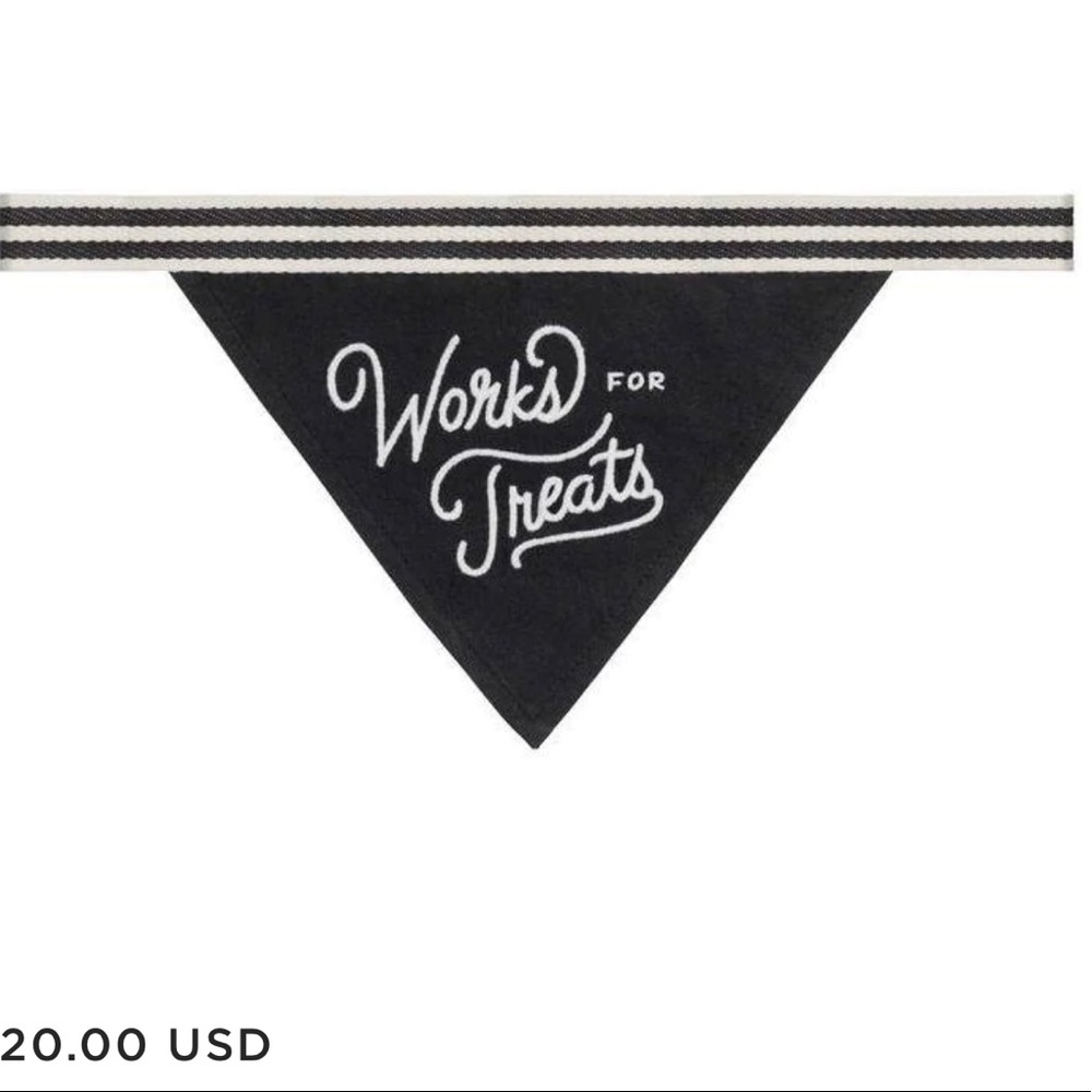 NWT Easy Tiger Embroidered Bandana